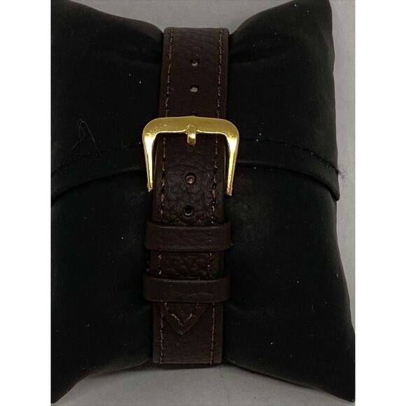 Fossil FTW1201 Women's Brown Leather Silver Analog Dial Hybrid Smartwatch XX797 - Picture 6 of 12